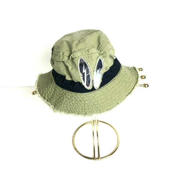 olive green bucket hat